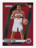 Alexandre Sarr 2024 Panini Red Prizm #264 /239 Card