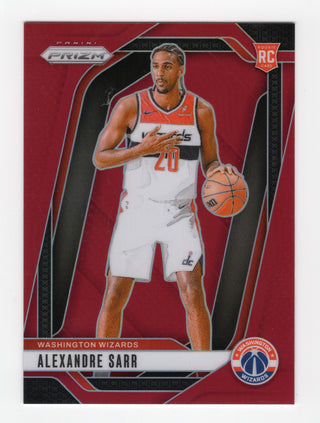 Alexandre Sarr 2024 Panini Red Prizm #264 /239 Card