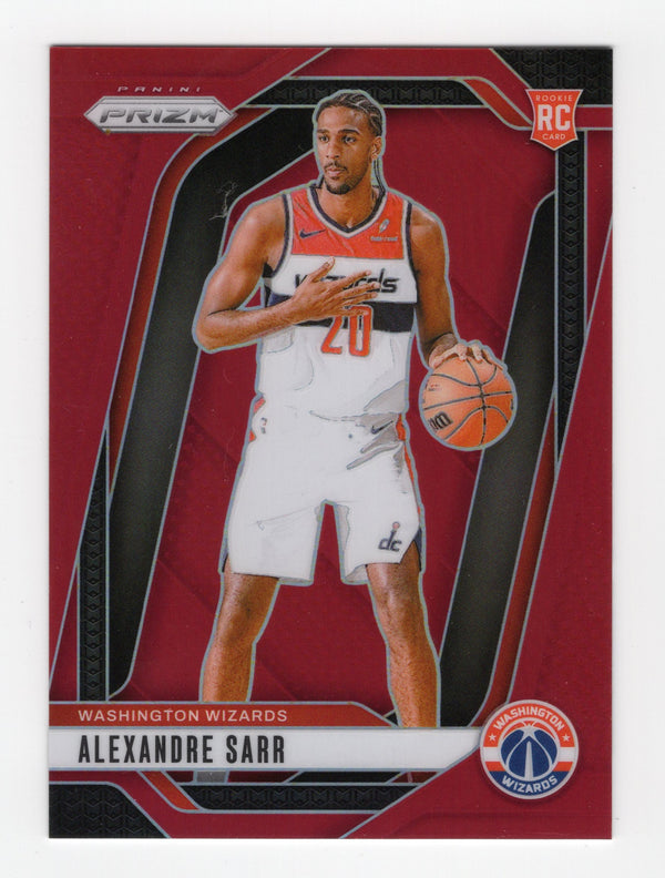 Alexandre Sarr 2024 Panini Red Prizm #264 /239 Card
