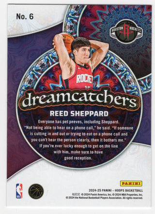 Reed Sheppard 2024 NBA Hoops Dream Catchers #6 Card