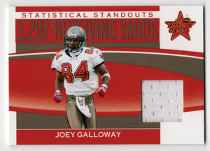 Joey Galloway Donruss Leaf Statistical Standouts Jersey Card /250