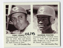 Tony Perez/George Foster Upper Deck 2007 Goudey Card 02/15