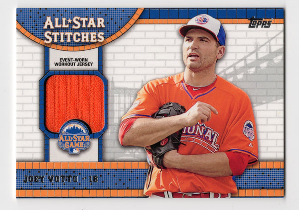 Joey Votto 2013 Topps All-Star Stitches Jersey Card