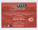 Tony Perez 2001 Fleer Skybox Feel The Game Bat Card