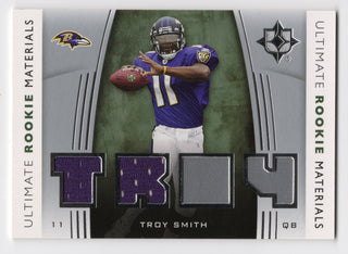 Troy Smith 2007 Ultimate Rookie Materials #URMTS