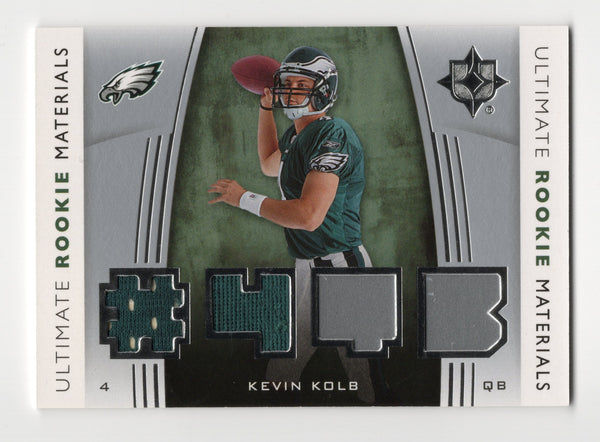 Kevin Kolb 2007 Upper Deck Ultimate Rookie Materials #URMKK Patch Card