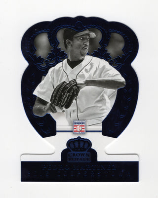 Pedro Martinez 2015 Panini Crown Royale #73 Die-Cut Card /25