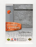 Tyrone Moss Upper Deck Ultimate Signatures #USTM Autographed Card