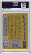Lawrence Taylor 1982 Topps #434 PSA Auto Grade 10 Card "Bad MF"