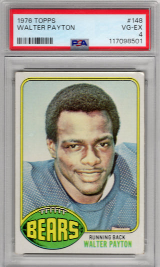 Walter Payton 1976 Topps #148 PSA 4 Card