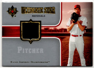 Randy Johnson 2007 Ultimate Collection Ultimate Star Materials Jersey #SM-RJ