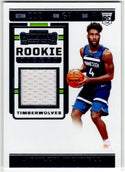 JAYLEN NOWELL 2019-20 CONTENDERS BASKETBALL #RTS-JNW JERSEY RELIC RC T-WOLVES