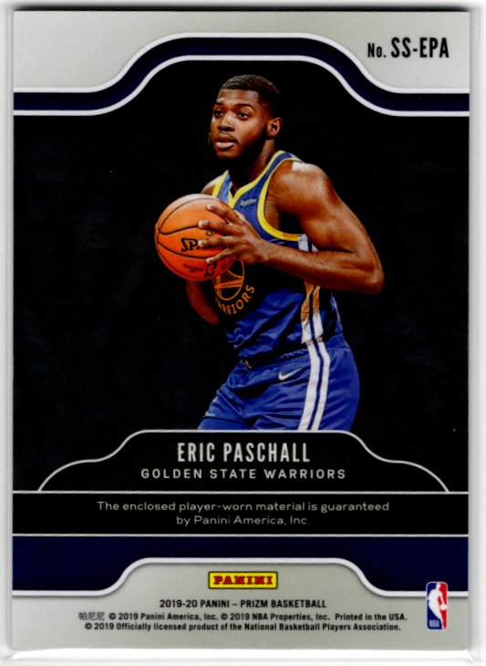 Eric Paschall #SS-EPA 2019-20 Panini