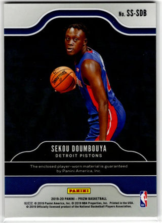 Sekou Doumbouya Rookie RC Jersey SP 2019-20 # SS-SDB