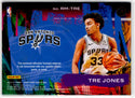 Tre Jones 2020-21 Court Kings Rookie Expression Jersey Relic Patch RC Spurs