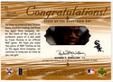 Frank Thomas Piece of the Game 2001 SP Game Bat #FT