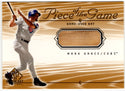 Mark Grace Piece of the Game MG 2000 Upper Deck SP