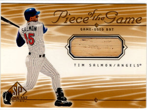 Manny Ramirez #MR 2001 Upper Deck Game Bat Edition Piece Of The Game