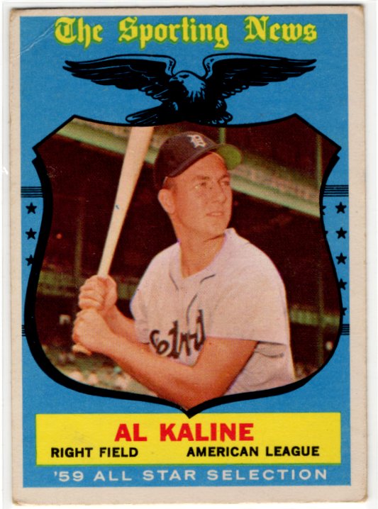 Al Kaline 1959 Topps Set Break #562