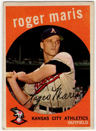 Roger Maris 1959 Topps #202 Kansas City