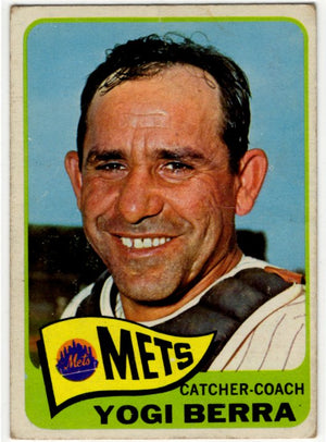 Yogi Berra 1965 Topps card #470