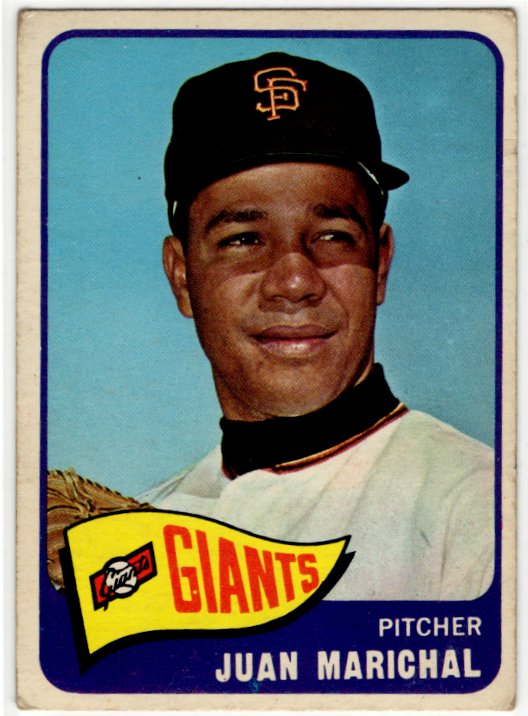 Juan Marichal 1965 Topps Card #50