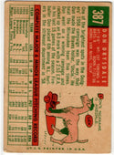 Don Drysdale 1959 Topps Card #387
