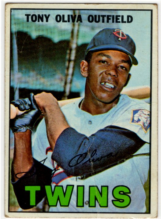Tony Oliva Topps Card 1967 #50