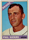 Phil Niekro 1966 Topps Card #28