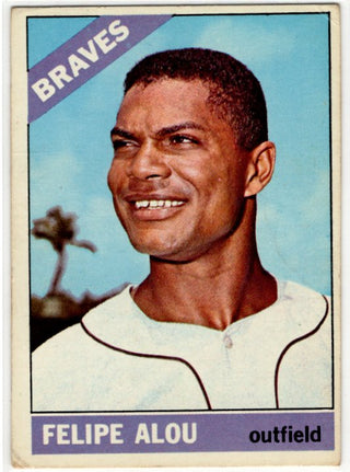 Felipe Alou Topps 1966 #96 Atlanta Braves