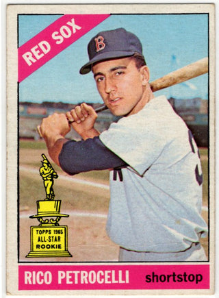Rico Petrocelli Topps Card 1966 #298 Boston Red Sox