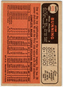 Jim Bunning Topps Card 1966 #435 Philadelphia Phillies