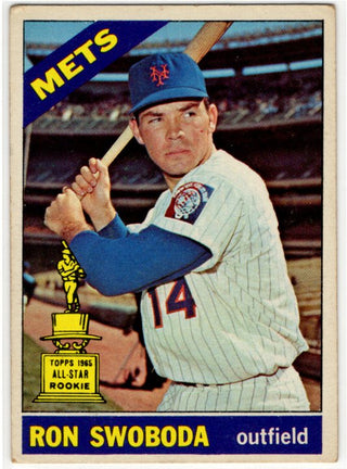 Ron Swoboda Topps Card 1966 #35 NYC Mets