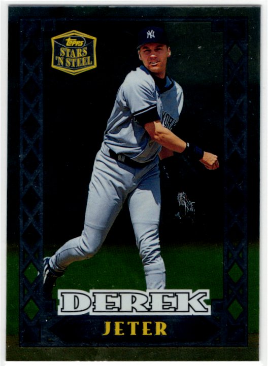 Derek Jeter 1999 Topps Stars 'n Steel Yankees #34