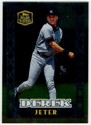 Derek Jeter 1999 Topps Stars 'n Steel Yankees #34