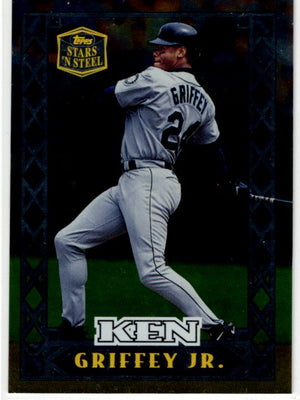 Ken Griffey Jr. 1999 Topps Stars N Steel #26 Mariners