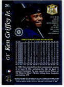 Ken Griffey Jr. 1999 Topps Stars N Steel #26 Mariners