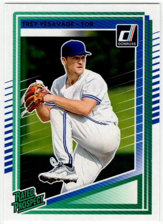 Trey Yesavage 2025 Panini Donruss Card #163