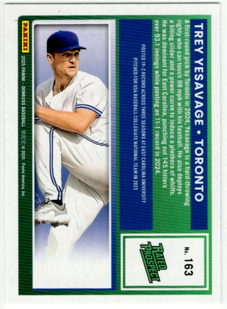 Trey Yesavage 2025 Panini Donruss Card #163