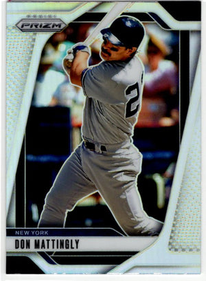 Don Mattingly 2025 Panini Silver Prizm Card #111