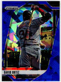 David Ortiz 2025 Panini Blue Cracked Ice Prizm Card #152