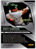 Ricky Henderson 2025 Panini Blue Cracked Ice Prizm Card #230