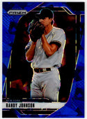 Randy Johnson 2025 Panini Blue Cracked Ice Prizm Card #43