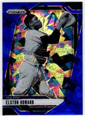 Elston Howard 2025 Panini Blue Cracked Ice Prizm Card #112