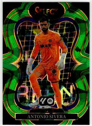 Antonio Sivera 2025-26 Panini Select La Liga   Green Cracked Ice Card #183