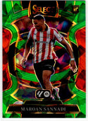 Maroan Sannadi 2025-26 Panini Select La Liga Green Cracked Ice Card #17