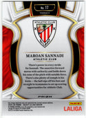 Maroan Sannadi 2025-26 Panini Select La Liga Green Cracked Ice Card #17