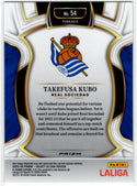 Takefusa Kubo 2025-26 Panini Select La Liga Green Cracked Ice Card #54