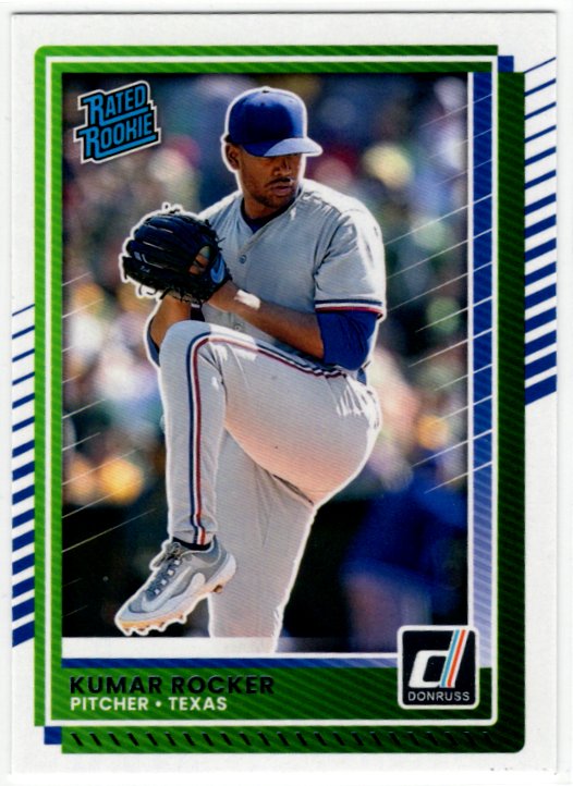 Kumar Rocker 2025 Panini Donruss RC Rated Rookie Card #18