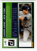 Aaron Judge 2025 Panini Donruss card #50